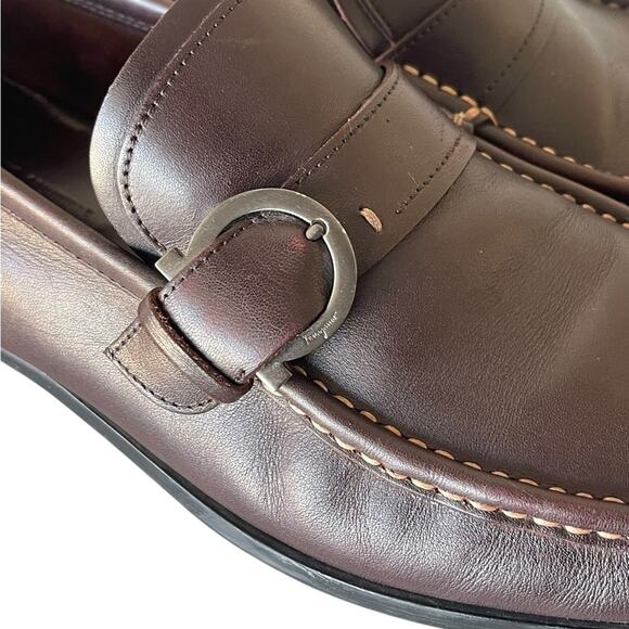 Salvatore Ferragamo Gancini leather loafers Size:11.5 main image 9